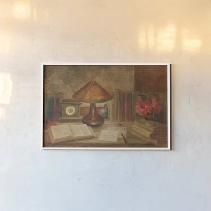 Cartas a Mi Amor by Danhui Nai. shown as a paper print in a white frame. Available as a archival giclee rolled canvas, fine art paper, or poster print. SKU 95067i.