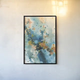 Cascade by Danhui Nai. shown as a paper print in a black flame. Available as a archival giclee rolled canvas, fine art paper, or poster print. SKU 85886h.