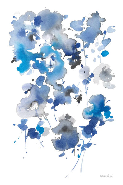 Cascading Petals II by Danhui Nai. SKU 68222h. Archival Giclee Fine art print for wall decor.