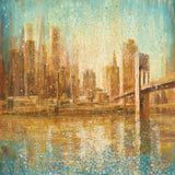 Champagne City by Danhui Nai. SKU 23906a. Archival Giclee Fine art print for wall decor.
