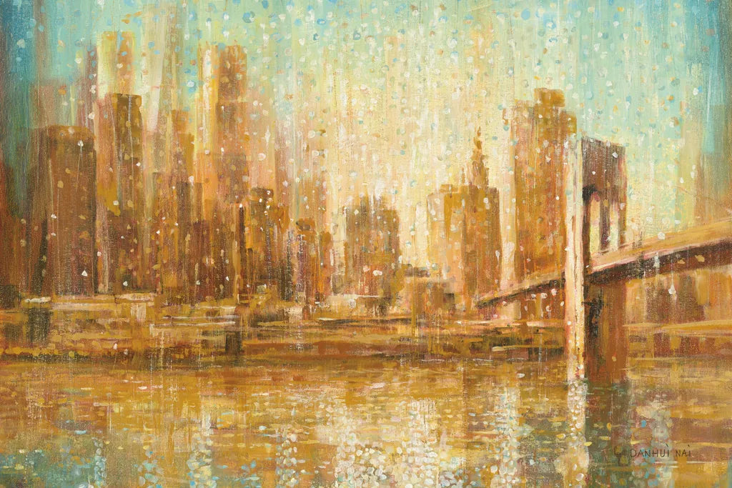 Champagne City Crop by Danhui Nai. SKU 23906i. Archival Giclee Fine art print for wall decor.