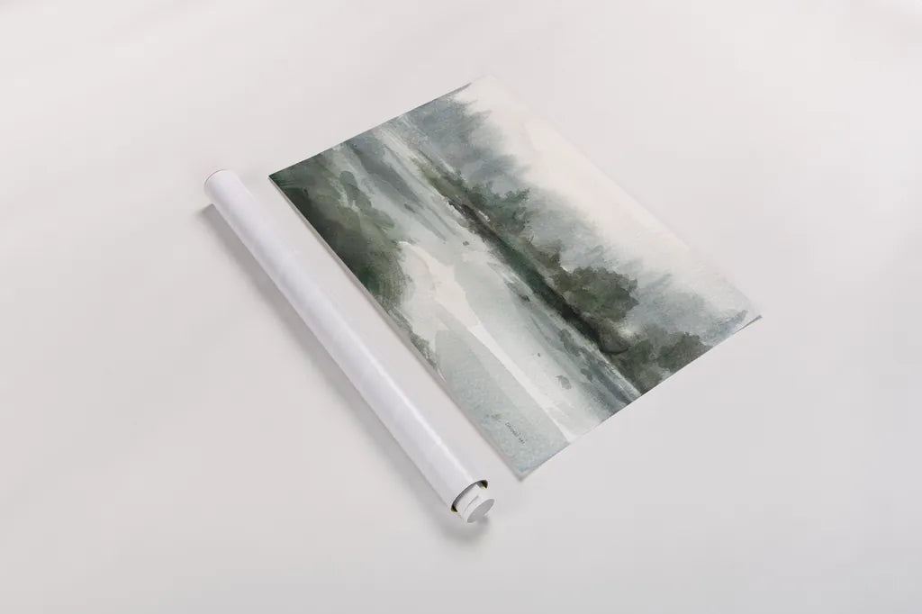 Channel by Danhui Nai. shown as a rolled paper print. Available as archival giclee rolled canvas, fine art paper, or poster print. SKU 88434i.