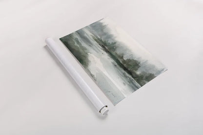 Channel by Danhui Nai. shown as a rolled paper print. Available as archival giclee rolled canvas, fine art paper, or poster print. SKU 88434i.
