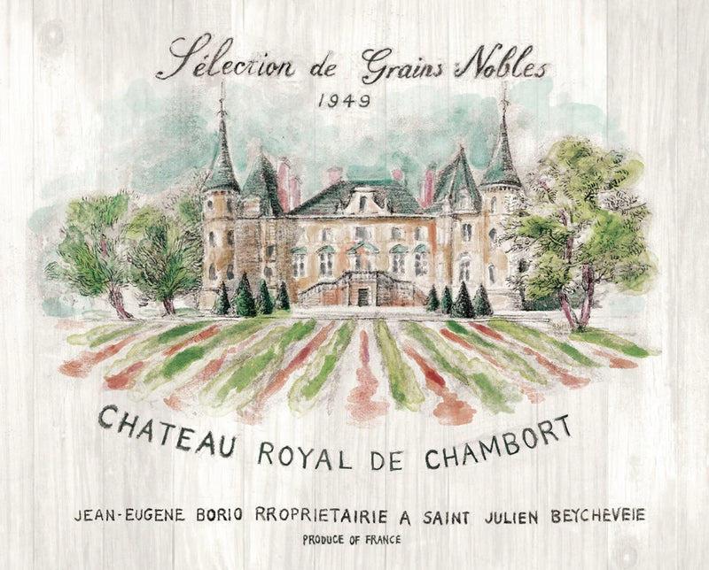 Chateau Chambort on Wood Color by Danhui Nai