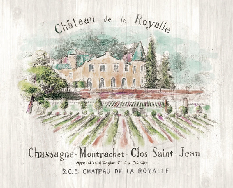 Chateau Royalle on Wood Color by Danhui Nai