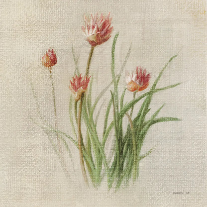 Chives by Danhui Nai. SKU 100973a. Archival Giclee Fine art print for wall decor.