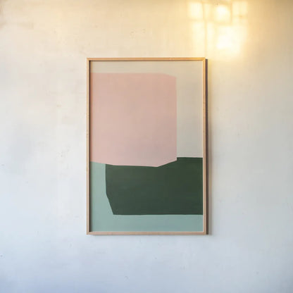 Chroma by Danhui Nai. shown as a paper print in a natural frame. Available as a archival giclee rolled canvas, fine art paper, or poster print. SKU 85831h.