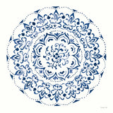 Circle of Life I Indigo by Danhui Nai. SKU 83261a. Archival Giclee Fine art print for wall decor.