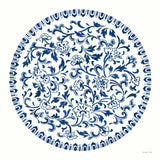 Circle of Life II Indigo by Danhui Nai. SKU 83262a. Archival Giclee Fine art print for wall decor.