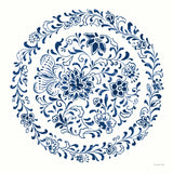 Circle of Life III Indigo by Danhui Nai. SKU 83263a. Archival Giclee Fine art print for wall decor.