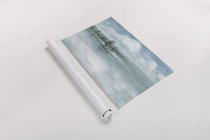 Cloud Horizon by Danhui Nai. shown as a rolled paper print. Available as archival giclee rolled canvas, fine art paper, or poster print. SKU 100555i.