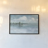 Cloud Horizon by Danhui Nai. shown as a paper print in a black flame. Available as a archival giclee rolled canvas, fine art paper, or poster print. SKU 100555i.