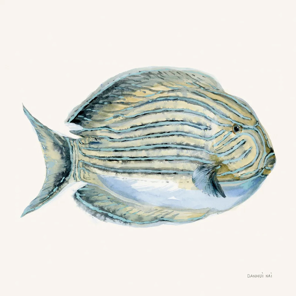 Coastal Bliss III by Danhui Nai. SKU 91272a. Archival Giclee Fine art print for wall decor.