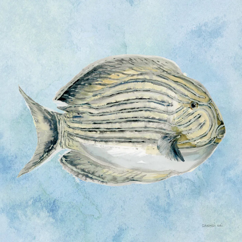 Coastal Bliss III v2 by Danhui Nai. SKU 97038a. Archival Giclee Fine art print for wall decor.
