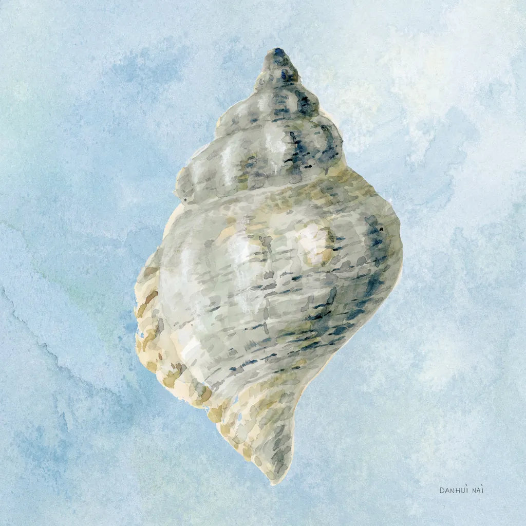 Coastal Bliss IV v2 by Danhui Nai. SKU 97039a. Archival Giclee Fine art print for wall decor.