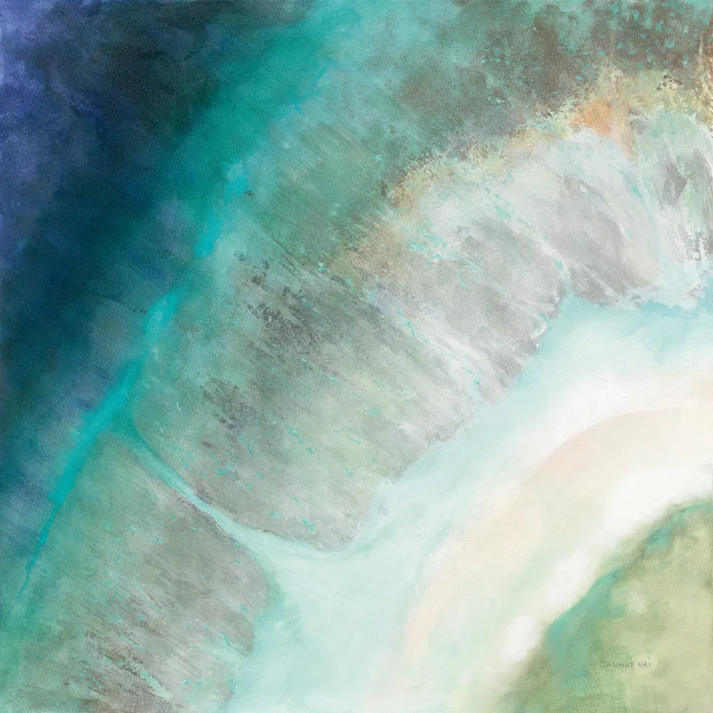 Coastal Diamond by Danhui Nai. SKU 56800a. Archival Giclee Fine art print for wall decor.