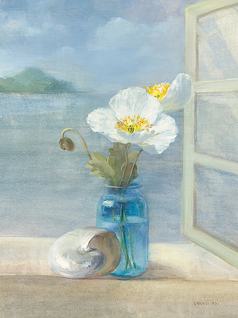 Coastal Florals II by Danhui Nai