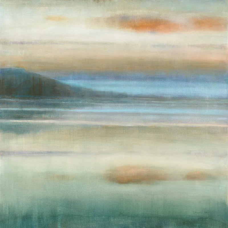 Coastal Sunset by Danhui Nai. SKU 48445a. Archival Giclee Fine art print for wall decor.