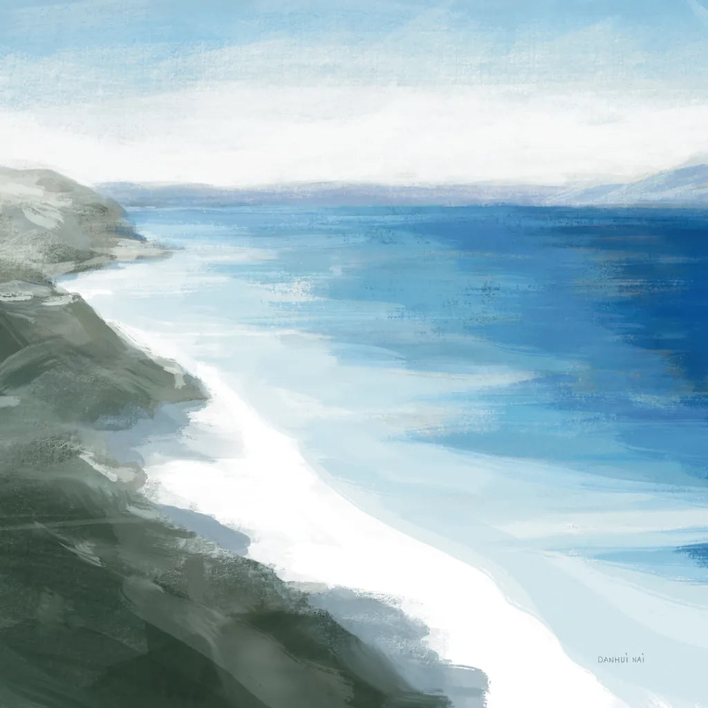 Coastline by Danhui Nai. SKU 85392a. Archival Giclee Fine art print for wall decor.