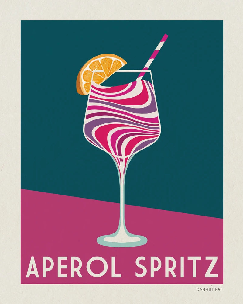 Cocktail Poster III Jewel by Danhui Nai