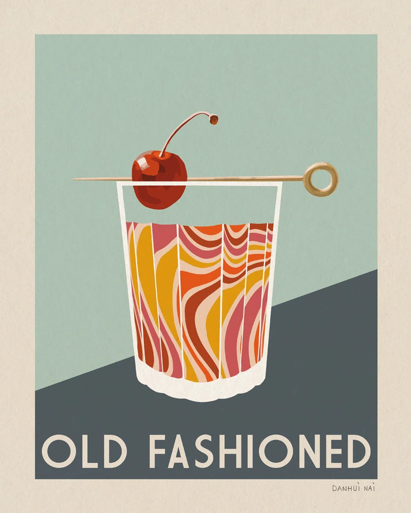 Cocktail Poster IV by Danhui Nai