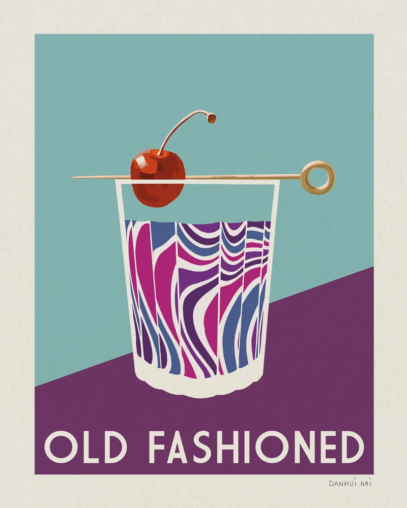 Cocktail Poster IV Jewel by Danhui Nai