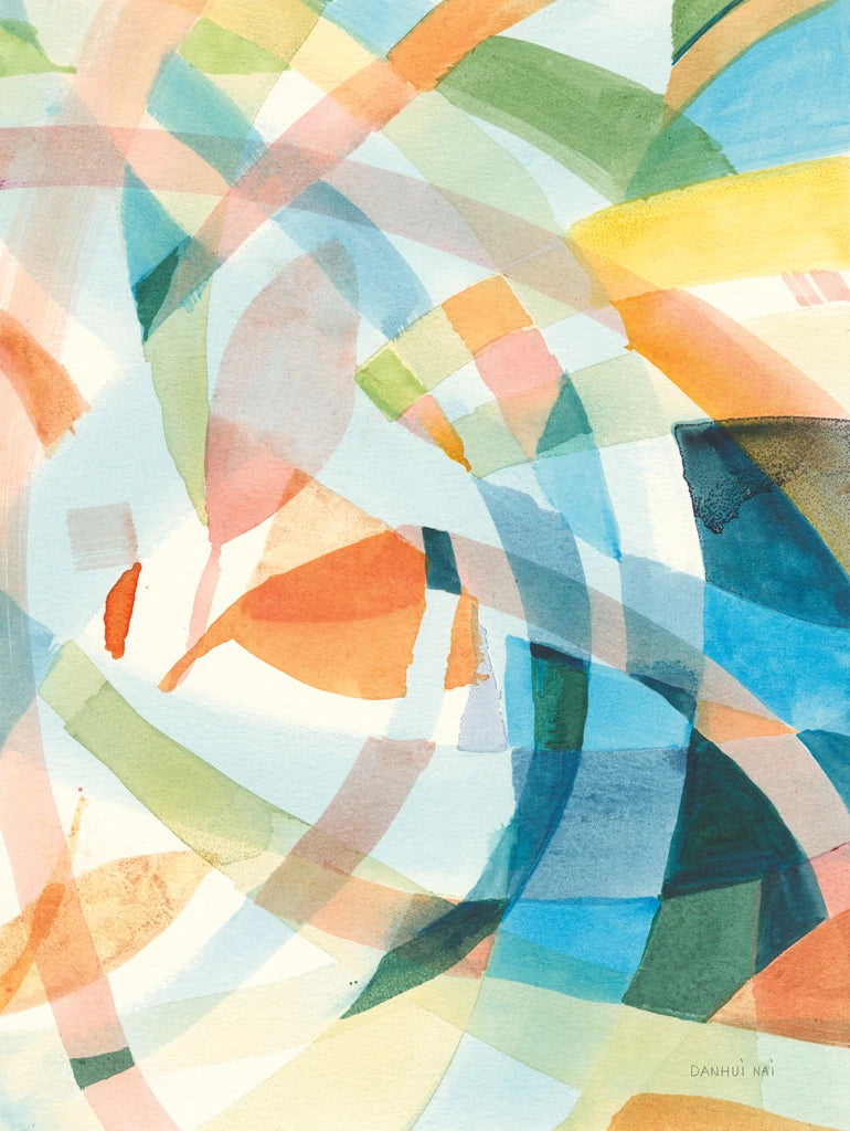 Colorful Abstract II by Danhui Nai