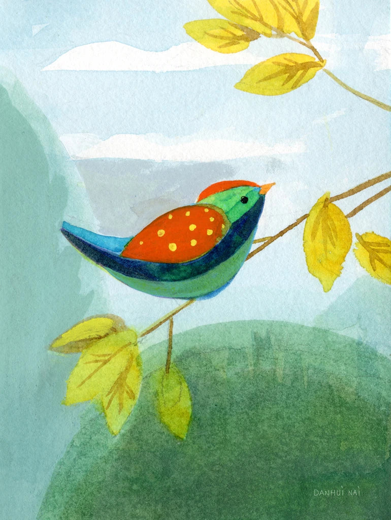 Colorful Birds I by Danhui Nai