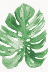 Colorful Tropical Leaf Green I by Danhui Nai. SKU 93580h. Archival Giclee Fine art print for wall decor.