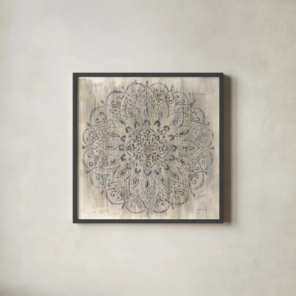 Concentric by Danhui Nai. Shown in a sleek black glass frame for a contemporary gallery look. Available as an archival giclee rolled canvas, fine art paper, or poster print. SKU 79464a.