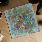 Confetti I by Danhui Nai. Shown as a detailed flat fine art print, highlighting archival giclee quality. Available as an archival giclee rolled canvas, fine art paper, or poster print. SKU 17811a.