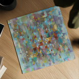 Confetti II by Danhui Nai. Shown as a detailed flat fine art print, highlighting archival giclee quality. Available as an archival giclee rolled canvas, fine art paper, or poster print. SKU 17812a.