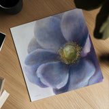 Contemporary Anemone by Danhui Nai. Shown as a detailed flat fine art print, highlighting archival giclee quality. Available as an archival giclee rolled canvas, fine art paper, or poster print. SKU 5453a.