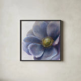 Contemporary Anemone by Danhui Nai. Shown in a sleek black glass frame for a contemporary gallery look. Available as an archival giclee rolled canvas, fine art paper, or poster print. SKU 5453a.