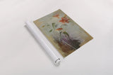 Contemporary Lilies I Crop by Danhui Nai. shown as a rolled paper print. Available as archival giclee rolled canvas, fine art paper, or poster print. SKU 5441h.
