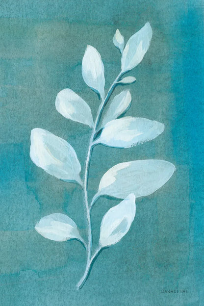 Cool Leaves I by Danhui Nai. SKU 64052h. Archival Giclee Fine art print for wall decor.