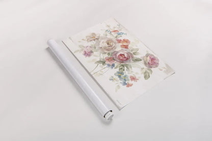 Cottage Garden I by Danhui Nai. shown as a rolled paper print. Available as archival giclee rolled canvas, fine art paper, or poster print. SKU 47481i.