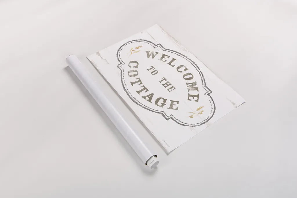 Cottage Garden I on wood by Danhui Nai. shown as a rolled paper print. Available as archival giclee rolled canvas, fine art paper, or poster print. SKU 75473i.