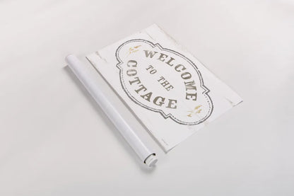 Cottage Garden I on wood by Danhui Nai. shown as a rolled paper print. Available as archival giclee rolled canvas, fine art paper, or poster print. SKU 75473i.