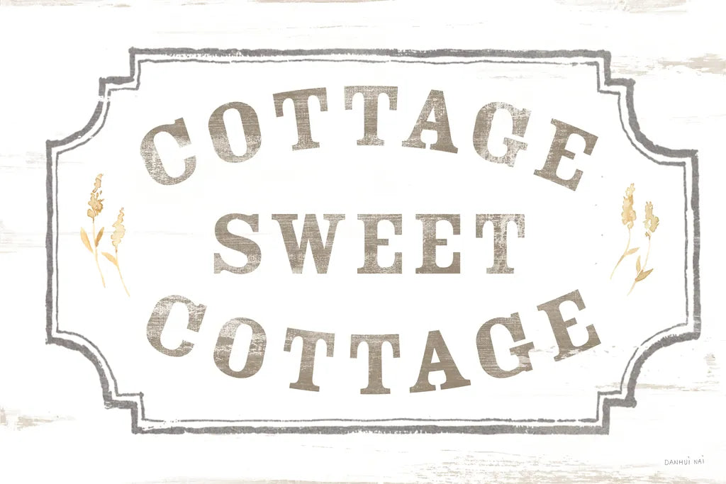 Cottage Garden I on wood by Danhui Nai. SKU 75474i. Archival Giclee Fine art print for wall decor.