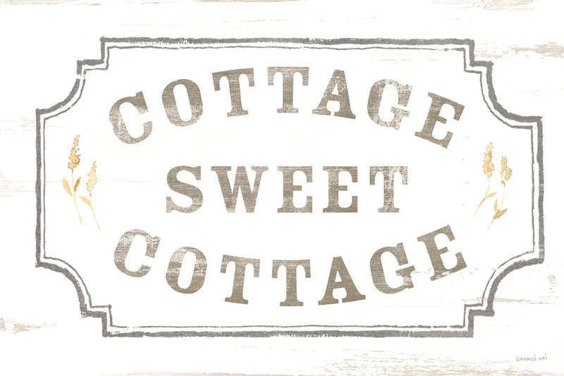 Cottage Garden I on wood by Danhui Nai. SKU 75474i. Archival Giclee Fine art print for wall decor.