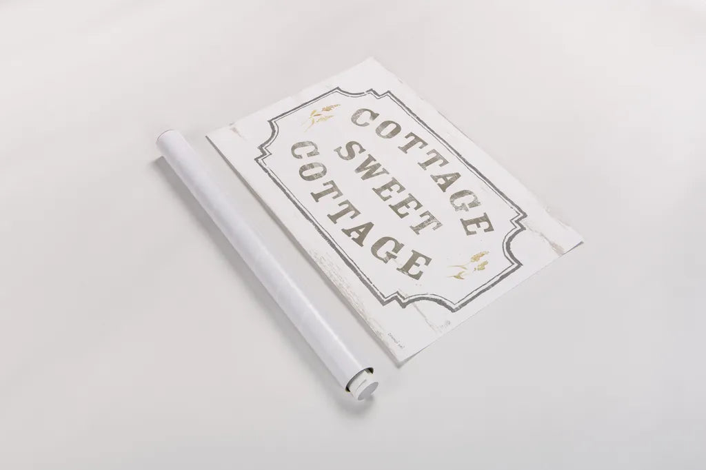 Cottage Garden I on wood by Danhui Nai. shown as a rolled paper print. Available as archival giclee rolled canvas, fine art paper, or poster print. SKU 75474i.