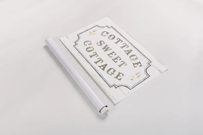 Cottage Garden I on wood by Danhui Nai. shown as a rolled paper print. Available as archival giclee rolled canvas, fine art paper, or poster print. SKU 75474i.