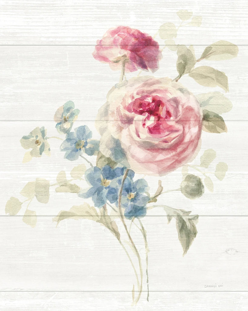 Cottage Garden II Shiplap by Danhui Nai