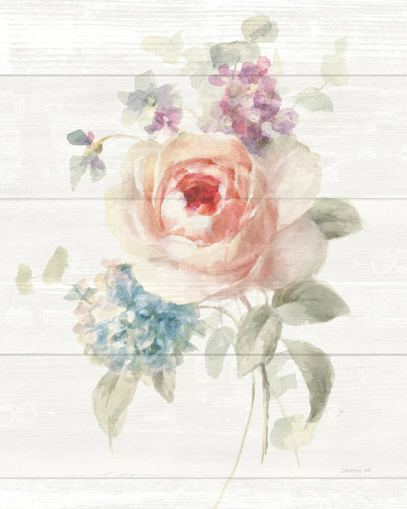 Cottage Garden III Shiplap by Danhui Nai
