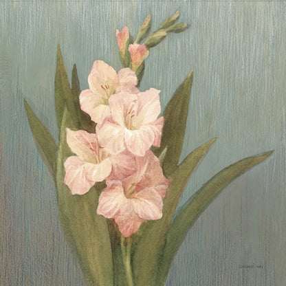 Cottage Gladiola by Danhui Nai. SKU 91990a. Archival Giclee Fine art print for wall decor.