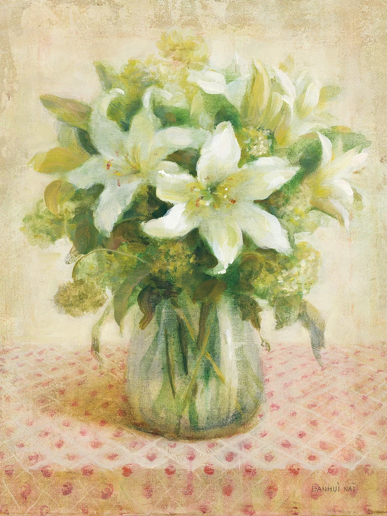 Cottage Lilies in White by Danhui Nai