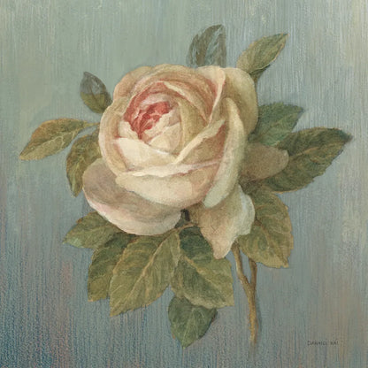 Cottage Rose by Danhui Nai. SKU 5169a. Archival Giclee Fine art print for wall decor.