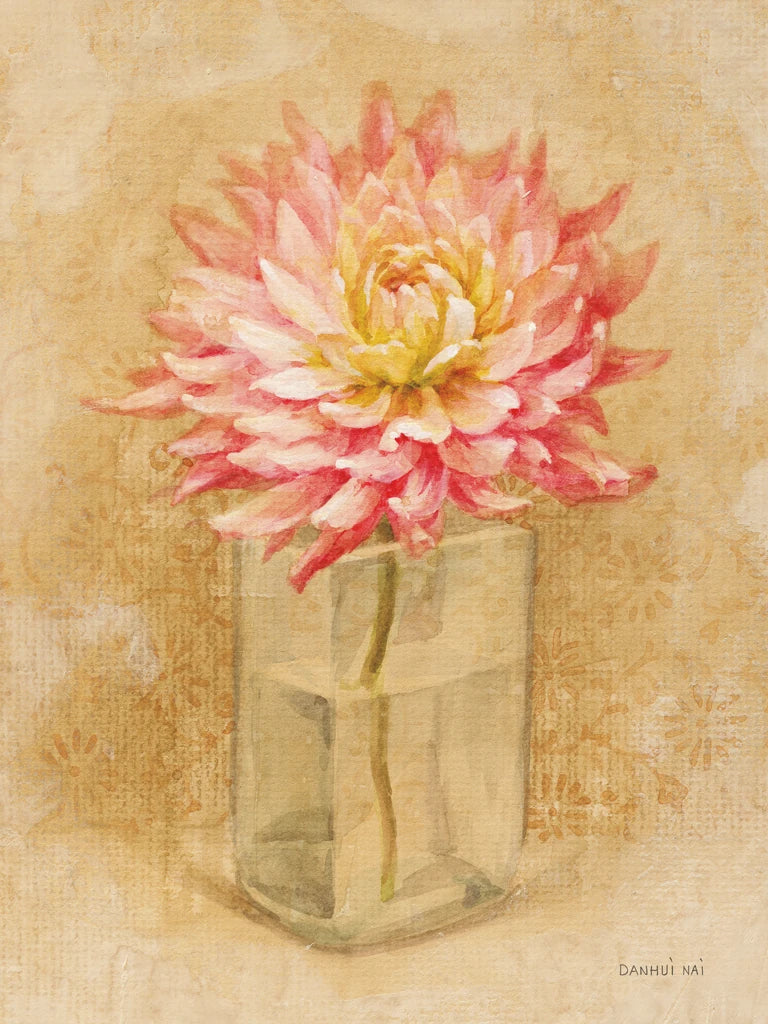 Dahlia Blossom in Glass by Danhui Nai