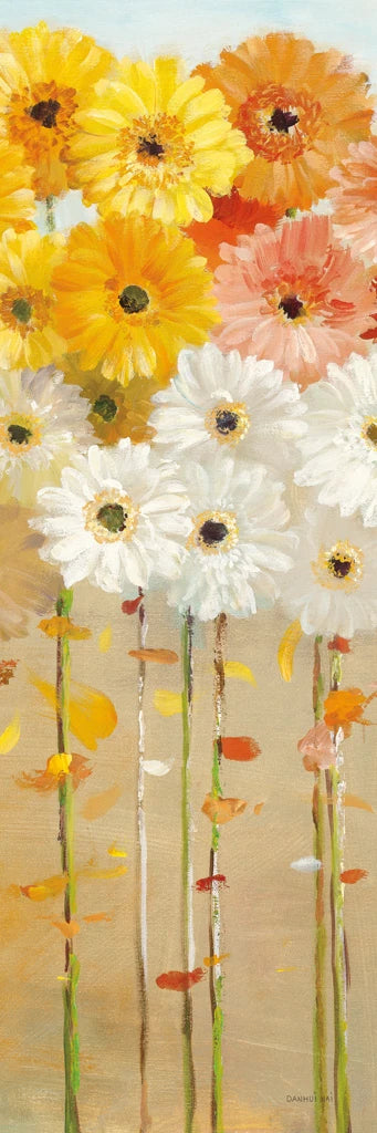 Daisies Fall I Crop by Danhui Nai